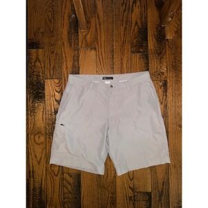 Callaway Mens Gray Golf Shorts Size 38 Polyester Performance Flat Front